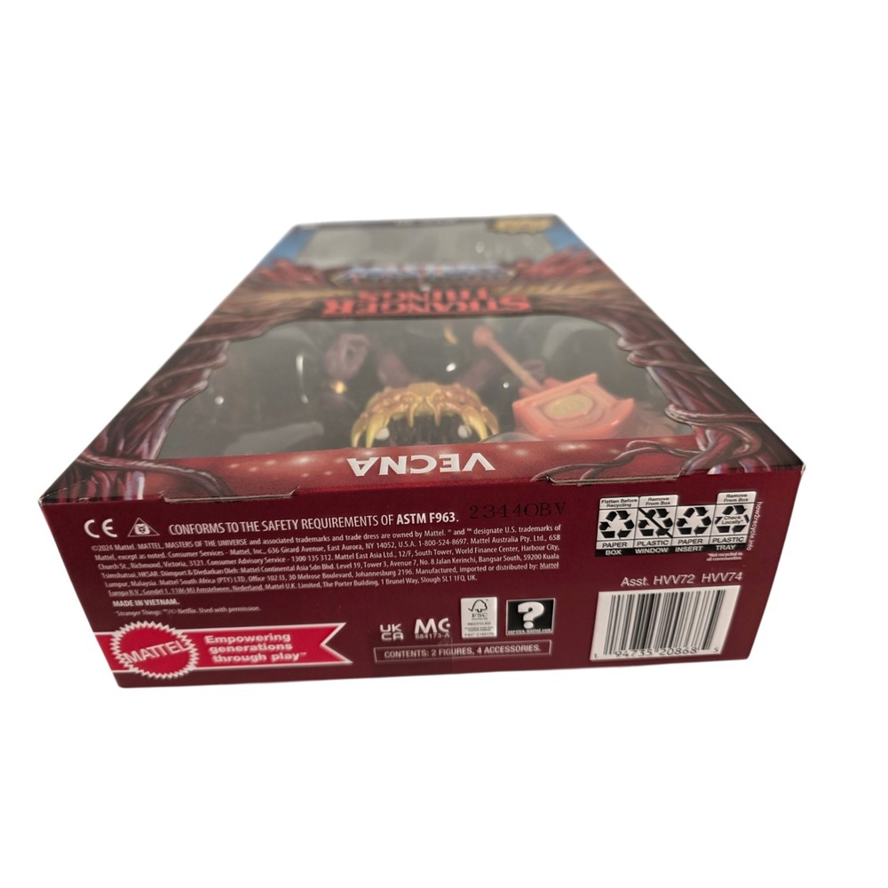 MOTU Masters of the Universe X Stranger Things: He-Man & Vecna Figures 2-Pack - Picture 7 of 8